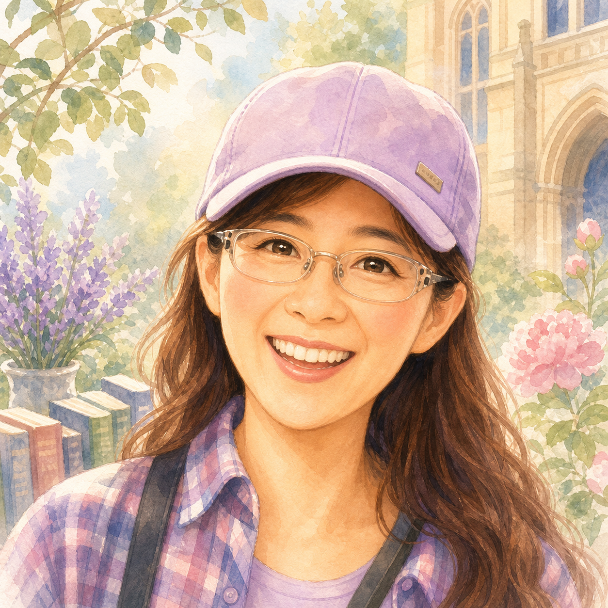 校園書香童話館店主的肖像